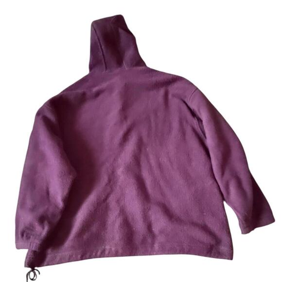Vintage Speedo Purple Fleece Hoodie - XL - Picture 4 of 8